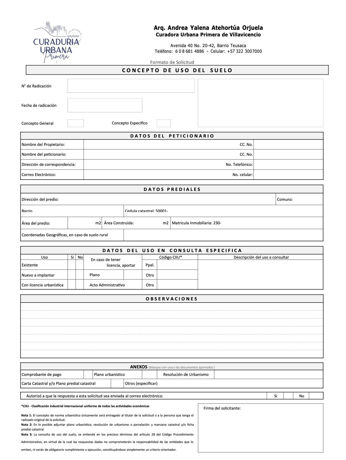 Concepto del uso de suelo
